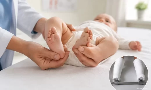 پای چنبری نوزاد