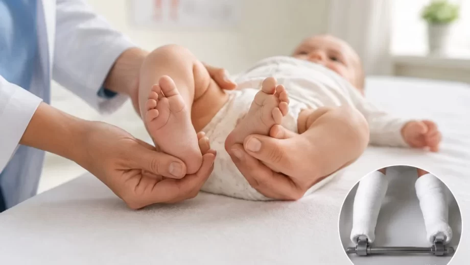 پای چنبری نوزاد